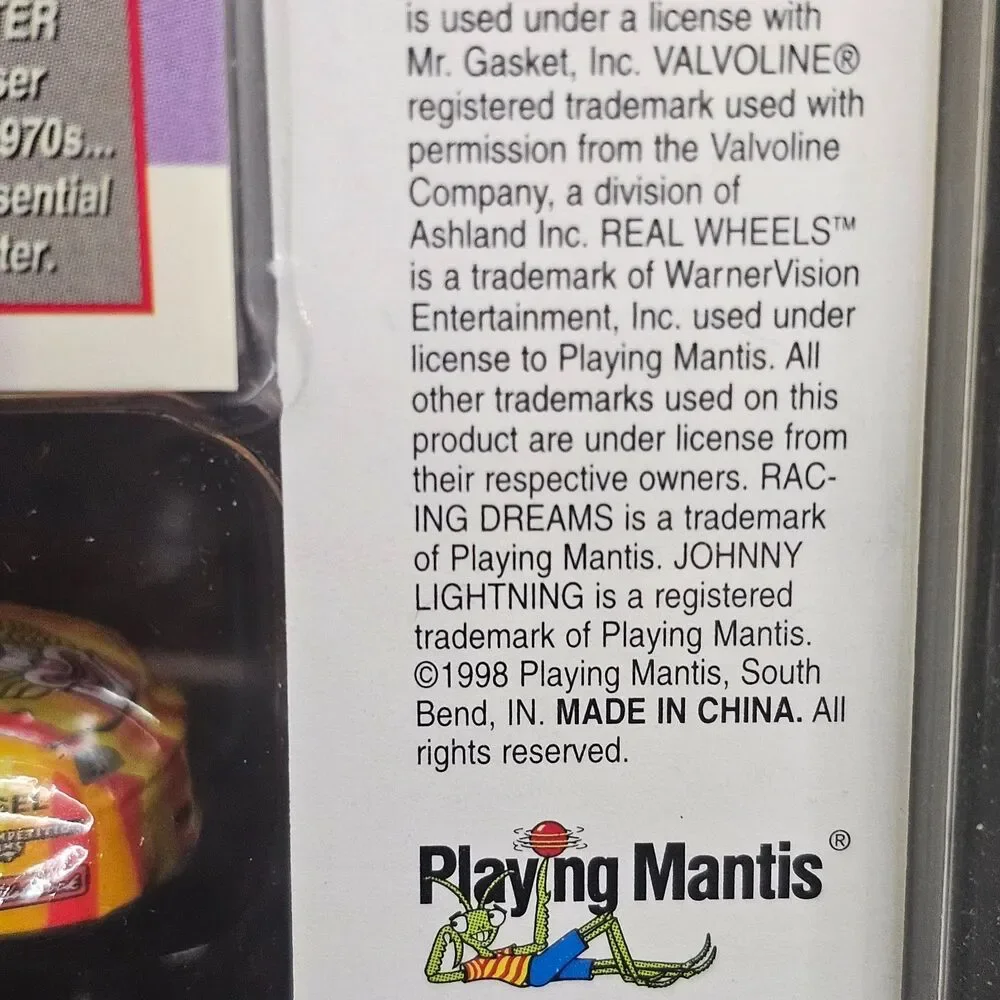 NIP Johnny Lightning PEZ Car Racing Dreams Candy Series 1/64 Die Cast 153-03